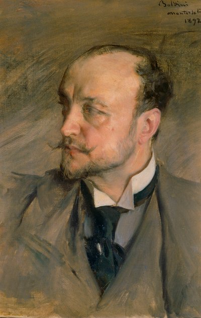 Self Portrait of Giovanni Boldini by Giovanni Boldini